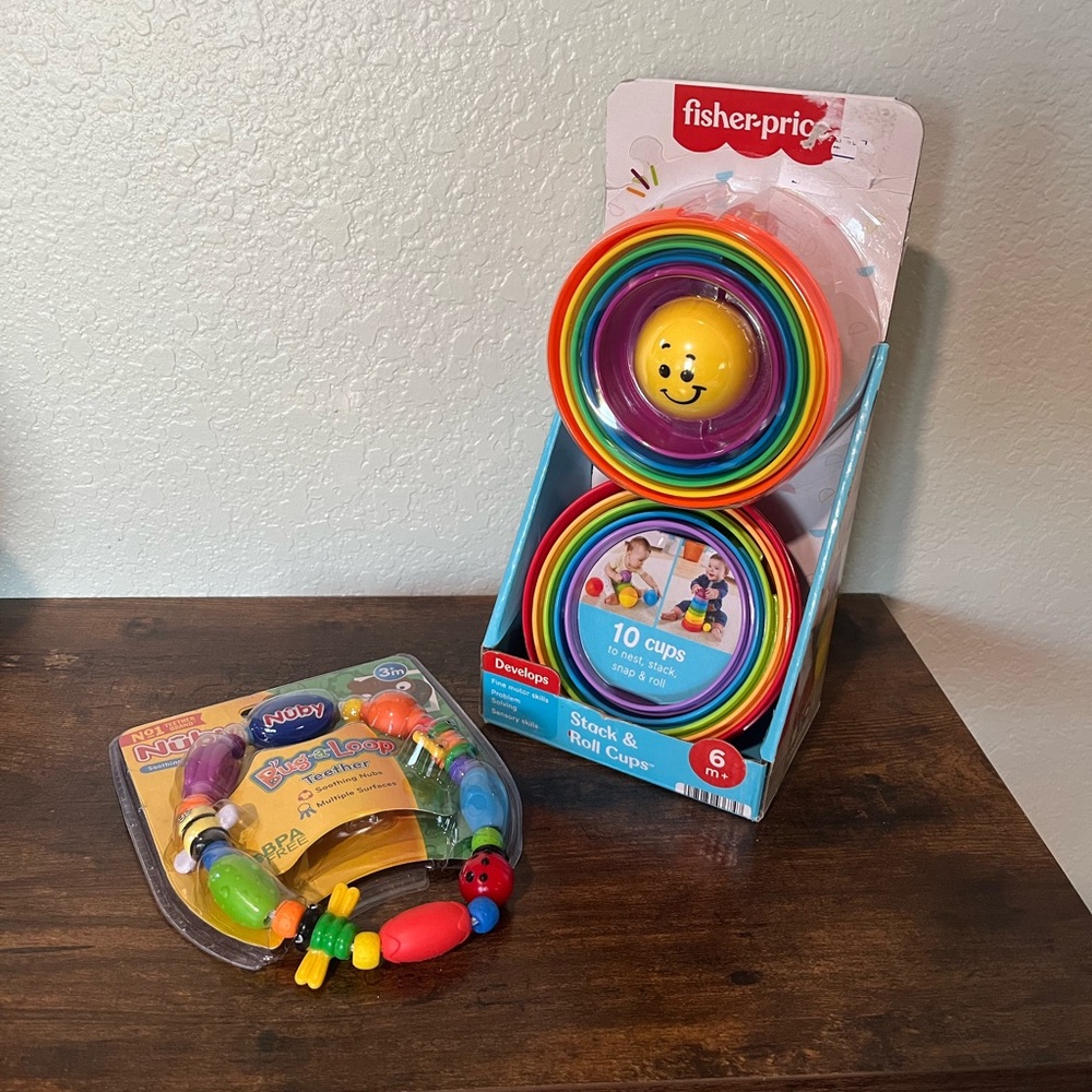 New Baby Toy and Teether Lot